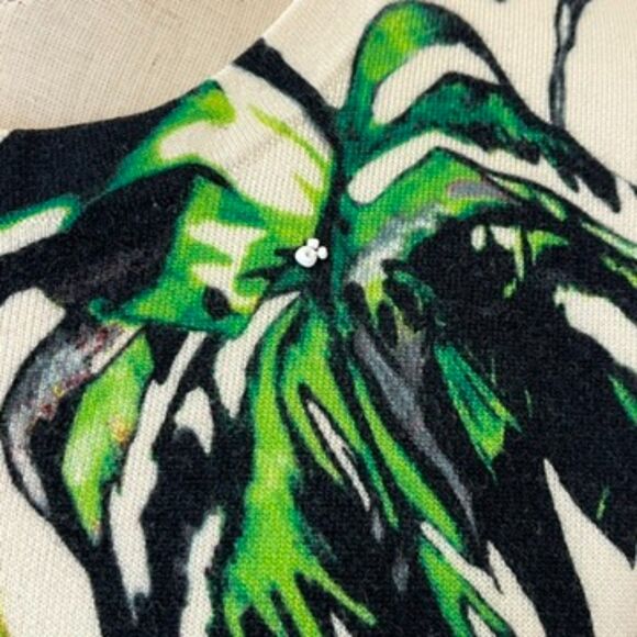 Proenza Schouler Tropical Knit Shell Retail $590 Sleeveless Medium Wool Silk - Picture 7 of 10